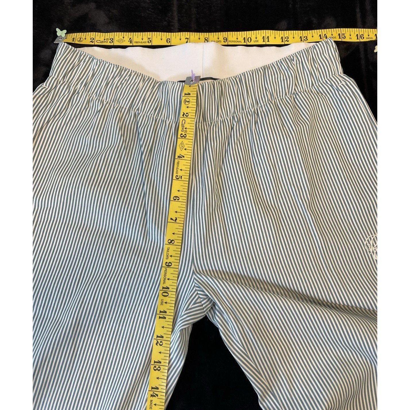 Recreational Habits New Womens Elastic Waist Wide Leg Pajama Pants Medium — image 8 of 8
